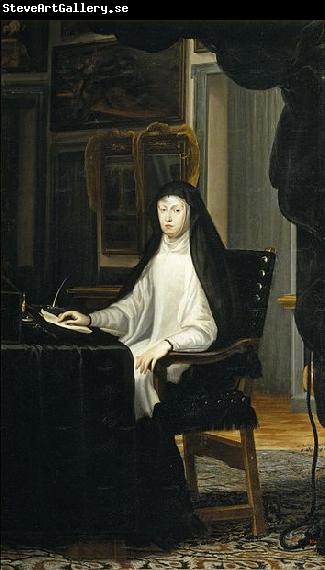 Miranda, Juan Carreno de La reina Mariana de Austria de luto